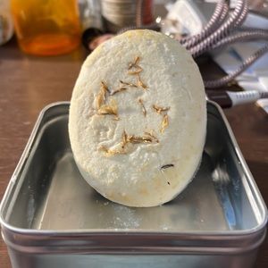 Lush deodorant bar with tin